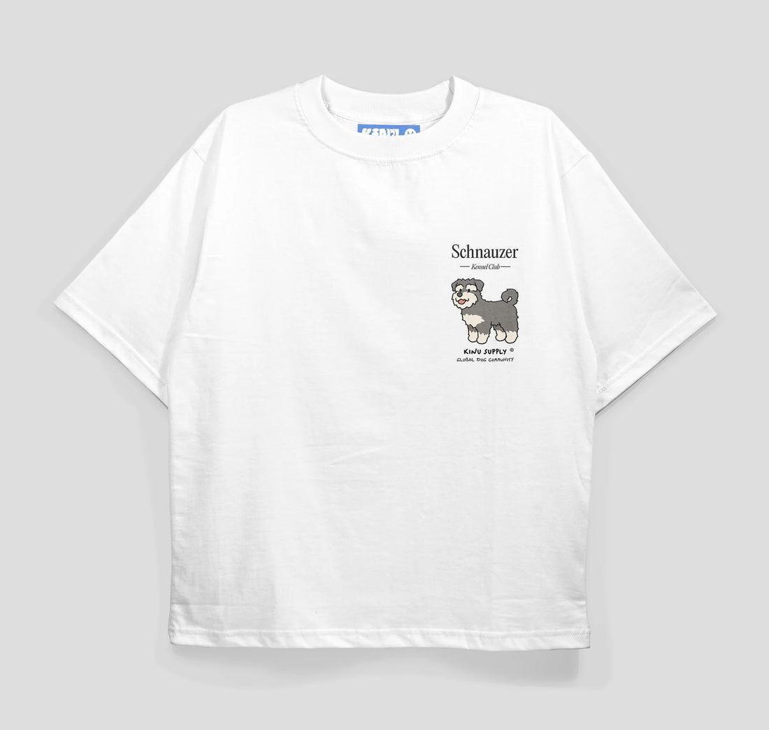 KINU Schnauzer Encyclopedia T-shirt
