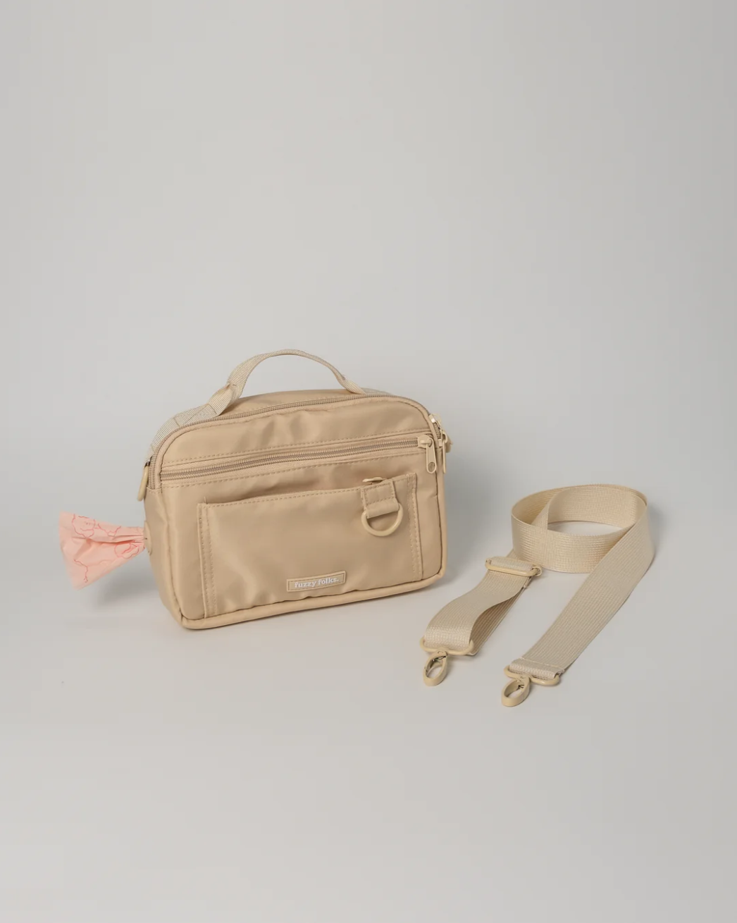 Fuzzy Folks Pocket Pack Walk Bag