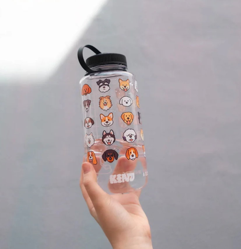 Kinu Dog Lovers Water Bottle