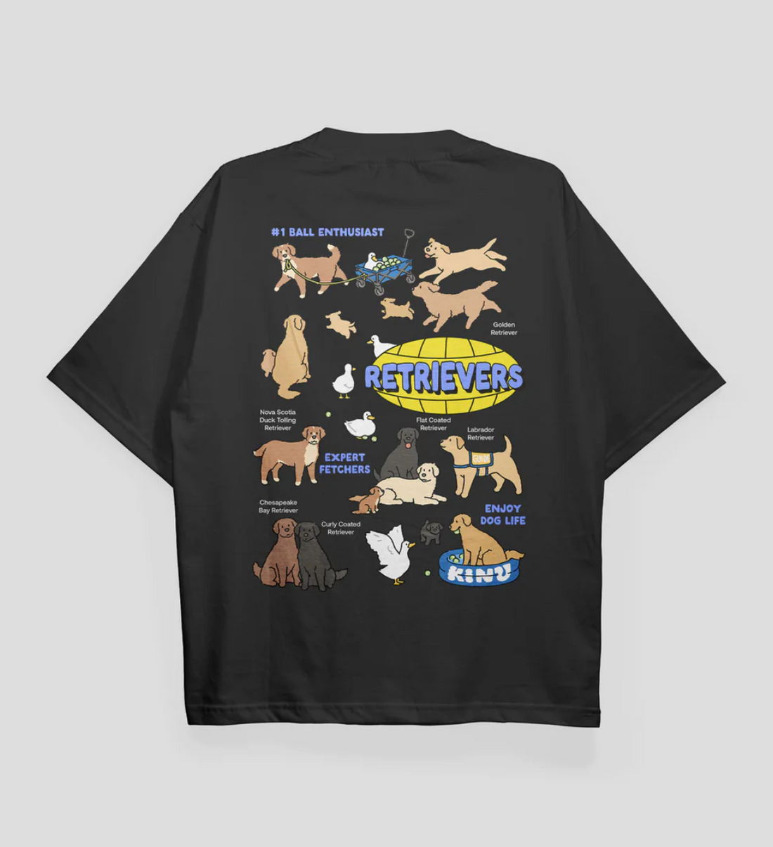 KINU Retriever Club T-shirt