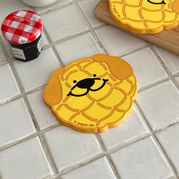 V Paper Co Melonpan Magnetic Coaster