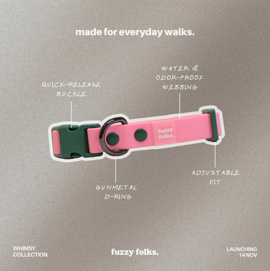 Fuzzy Folks Easy Snap Collar