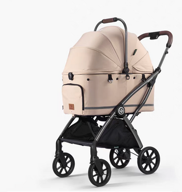 Uppapets Flander Pet Stroller (Detachable Basket/ Fully Collapsible)