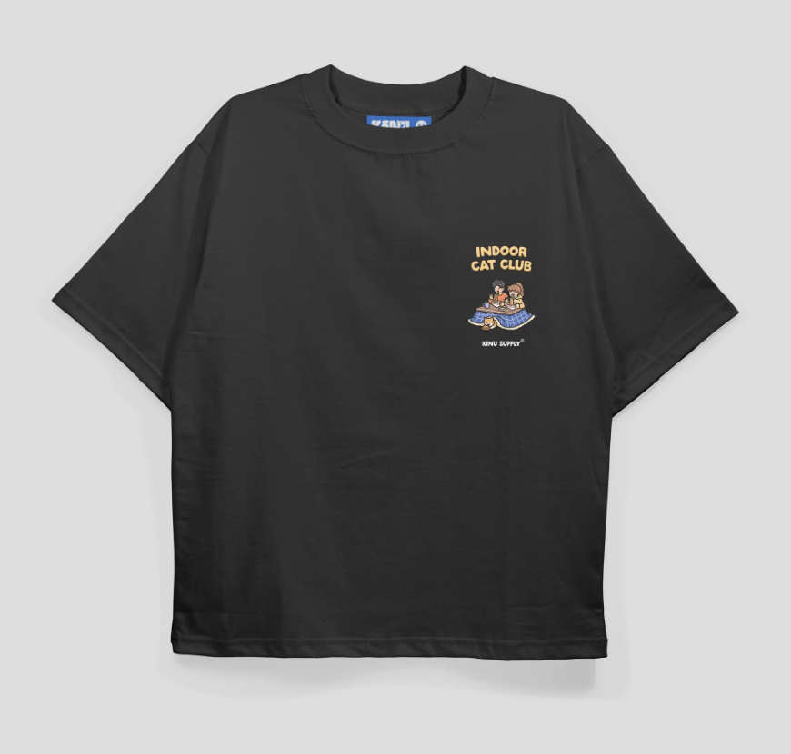 KINU "Stay Indoors" - Indoor Cat Club T-shirt