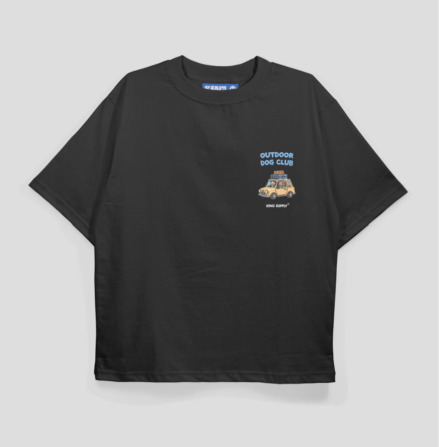 KINU "Go Outdoors" - Outdoor Dog Club T-shirt