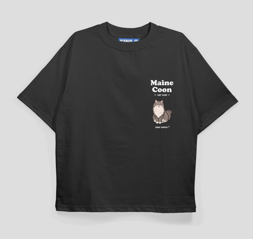 KINU Maine Coon Cat Club T-shirt