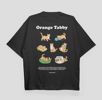 KINU Orange Tabby Cat Club T-shirt