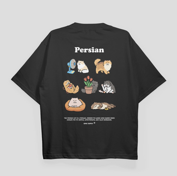 KINU Persian Cat Club T-Shirt