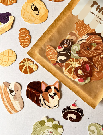 V Paper Co The Barkery Sticker Pack