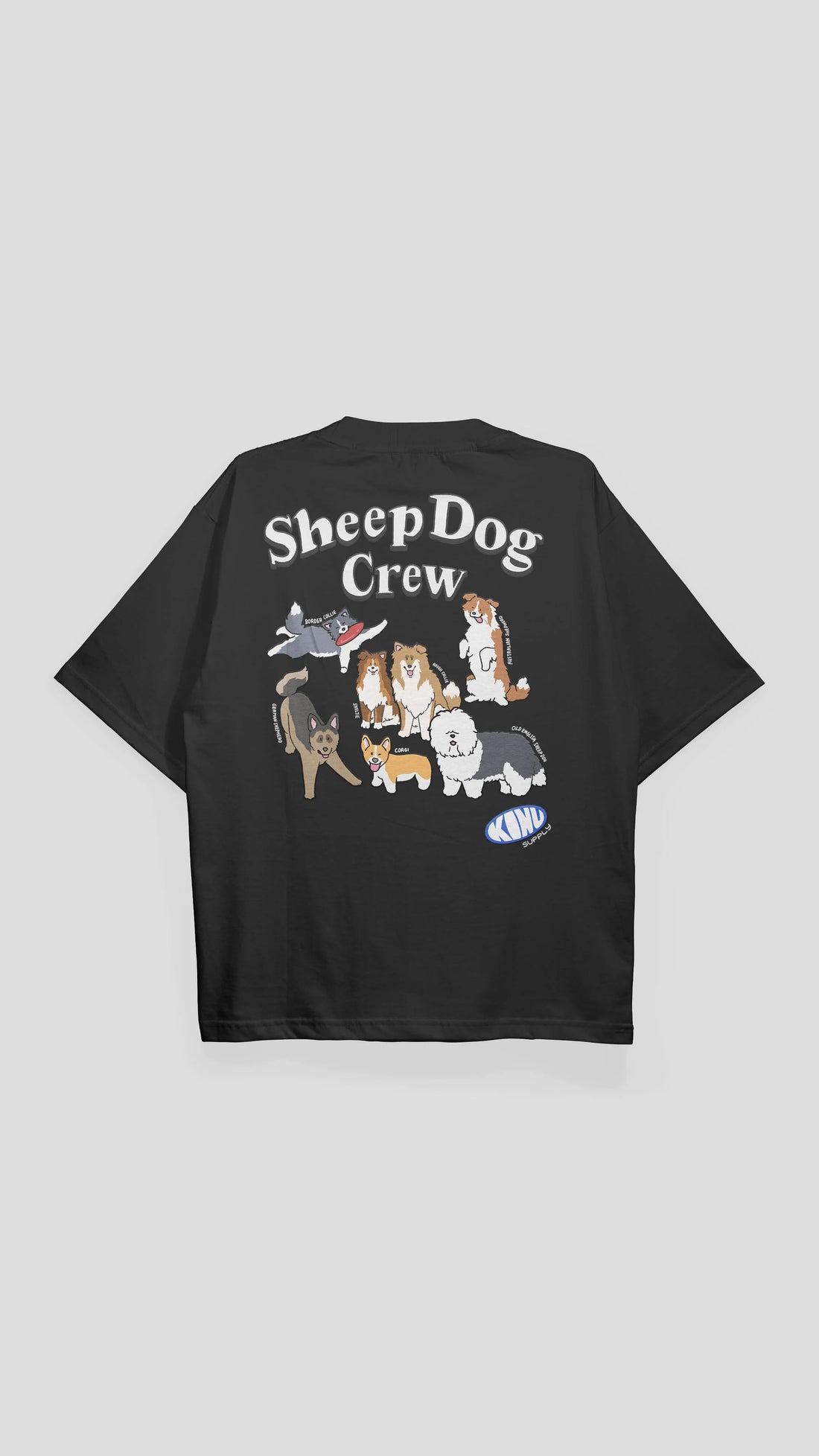 KINU Sheepdog Crew T-shirt