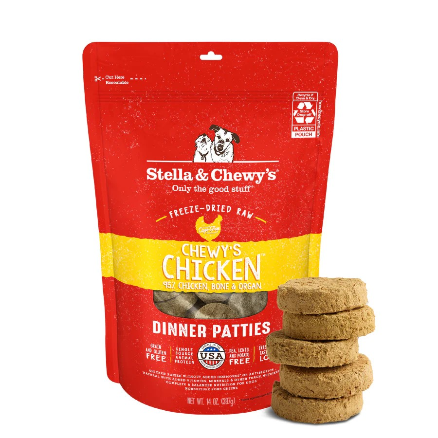 Silversky Stella & Chewy's Freeze-Dried Dog Dinner Patties [14 oz]