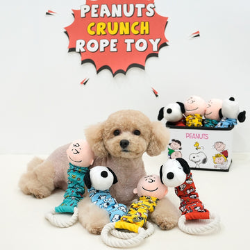 Peanuts Korea Crunch Rope Toy