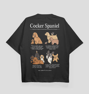 KINU Cocker Spaniel Encyclopedia T-shirt