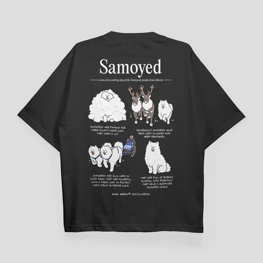 KINU Samoyed Encyclopedia T-shirt