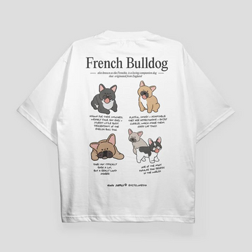 KINU French Bulldog Encyclopedia T-shirt
