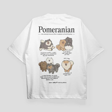 KINU Pomeranian Encyclopedia T-shirt