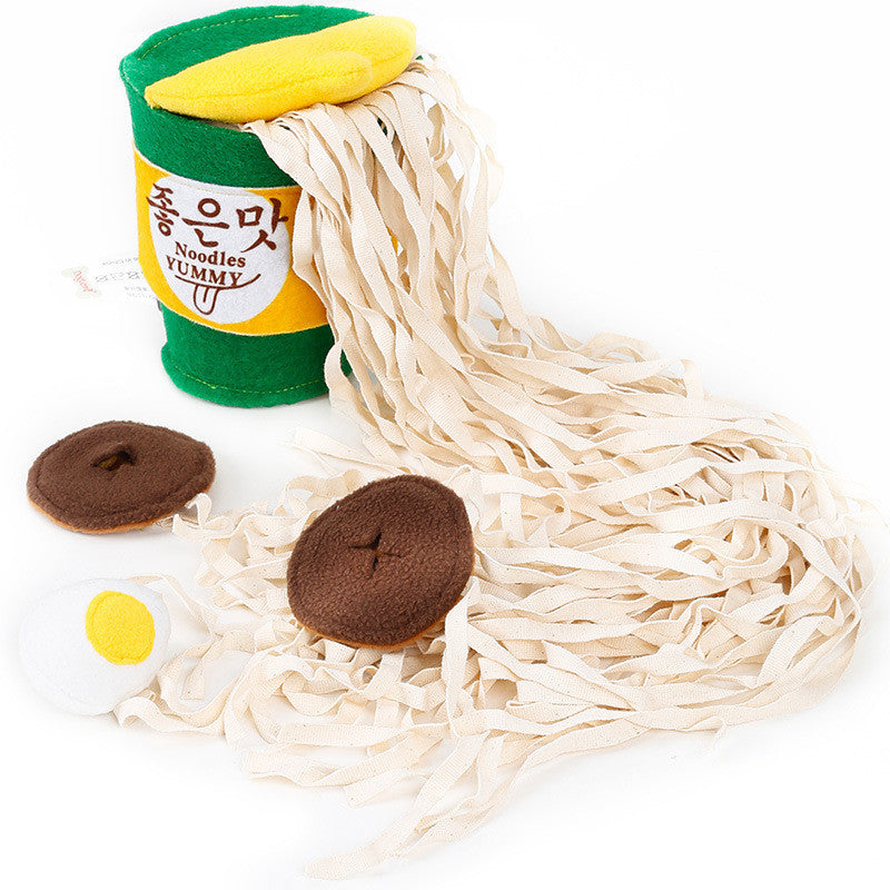 Ramen Enrichment Toy Snuffle Puzzle Interactive Toy for Dogs/Cats