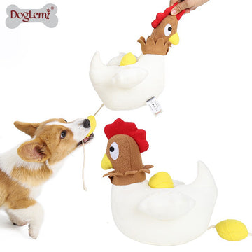 Enrichment Toy Snuffle Puzzle Interactive Toy for Dogs / Cats (Chicken Little)