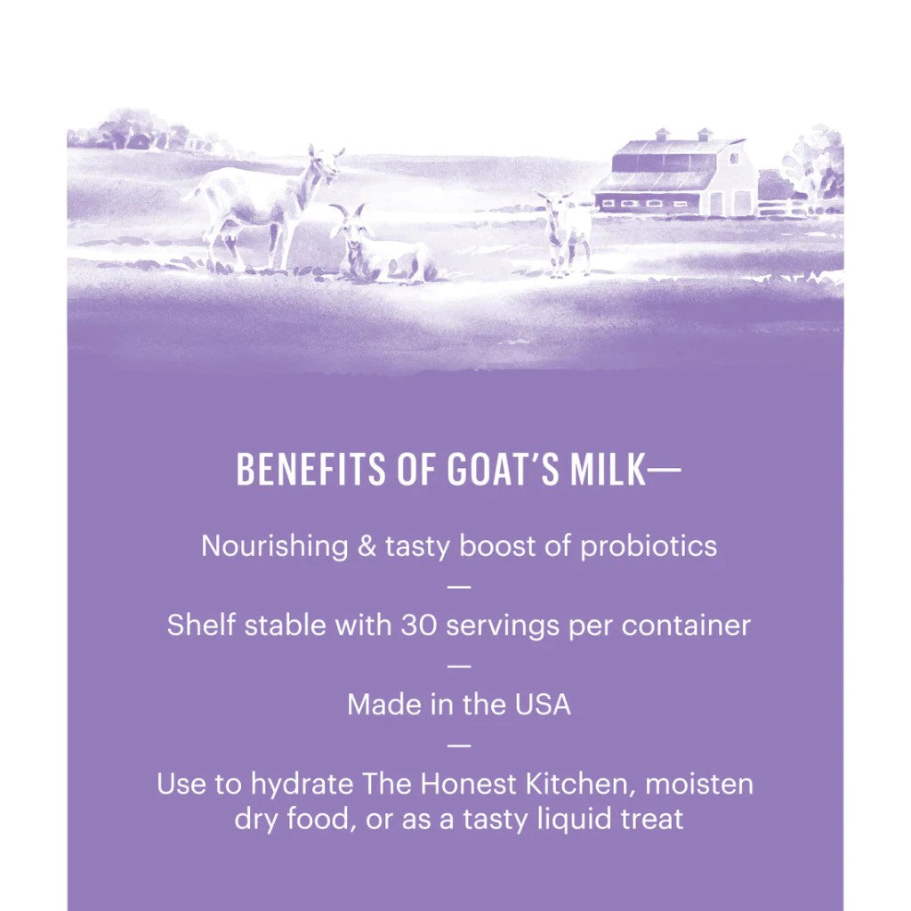 The Honest Kitchen Daily Boosters Instant Goat's Milk with Probiotics 5.2oz