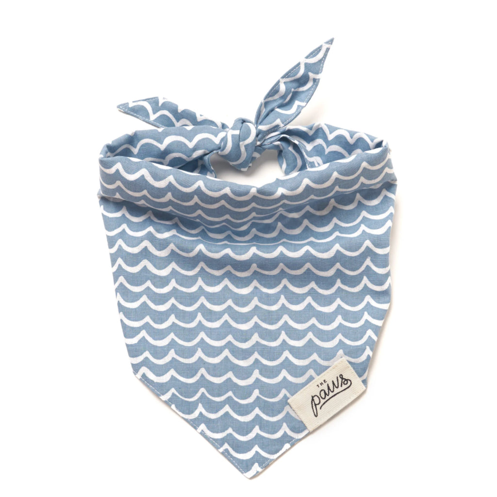 The Paws Perfect Waves Bandana