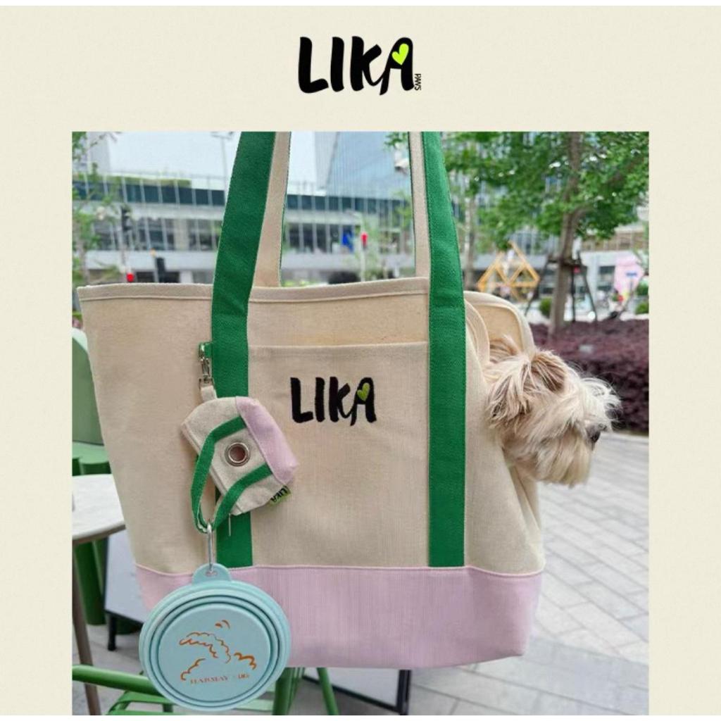 Likapaws Canvas Pet Carrier Poop Bag Holder