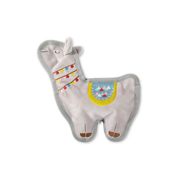Fringe Studio Llama Unstuffed Dog Squeaky Toy Durable