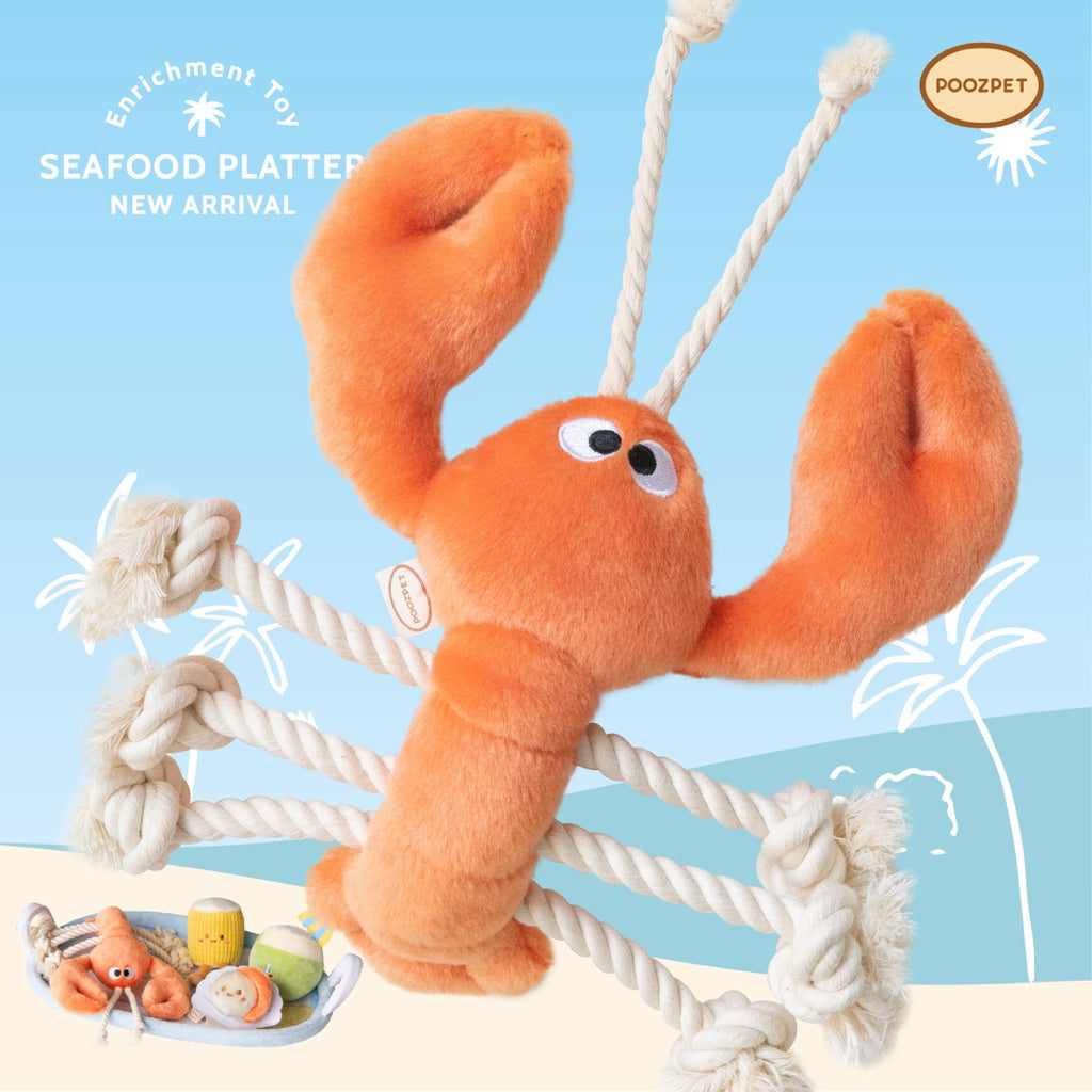 Poozpet Seafood Platter Snuffle Mat