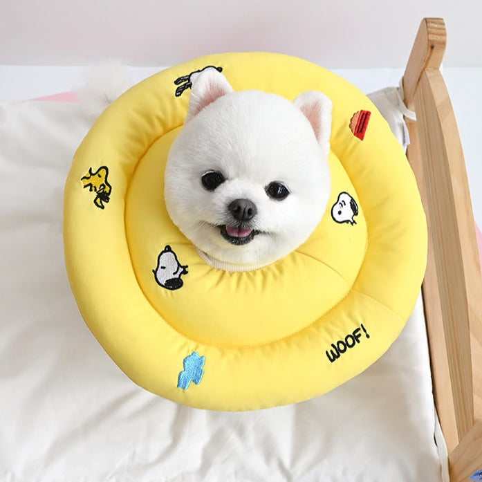 Peanuts Korea Soft Drawstring Recovery Cone for Cats / Dogs