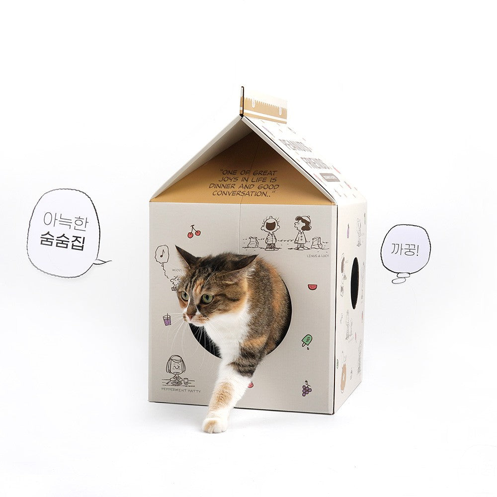 ParisDog Peanuts Box Scratcher for Cats