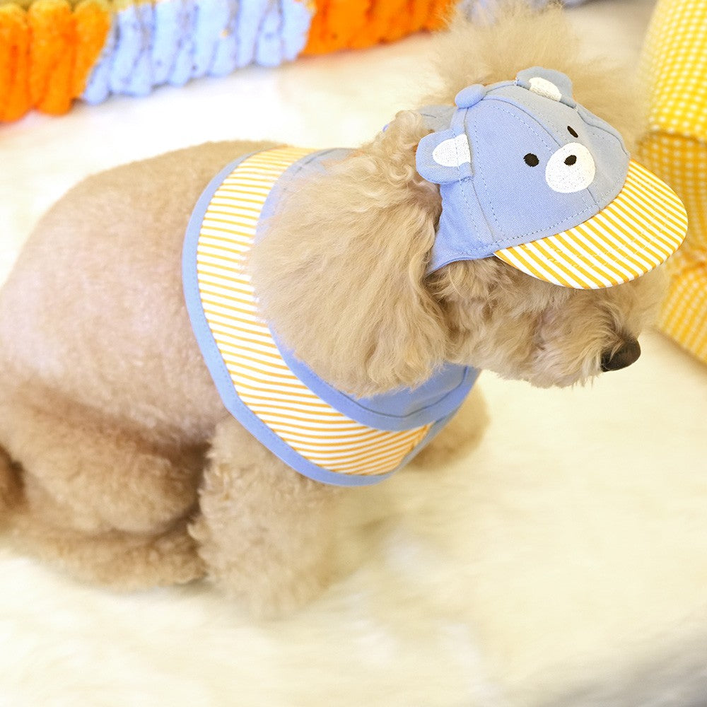 ParisDog Korea Bear Cap & Cape Set for Dogs