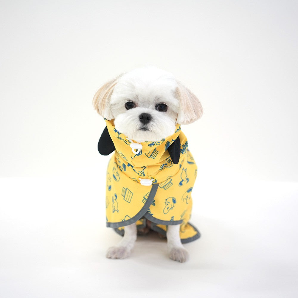 Peanuts Korea Raincoat for Pets