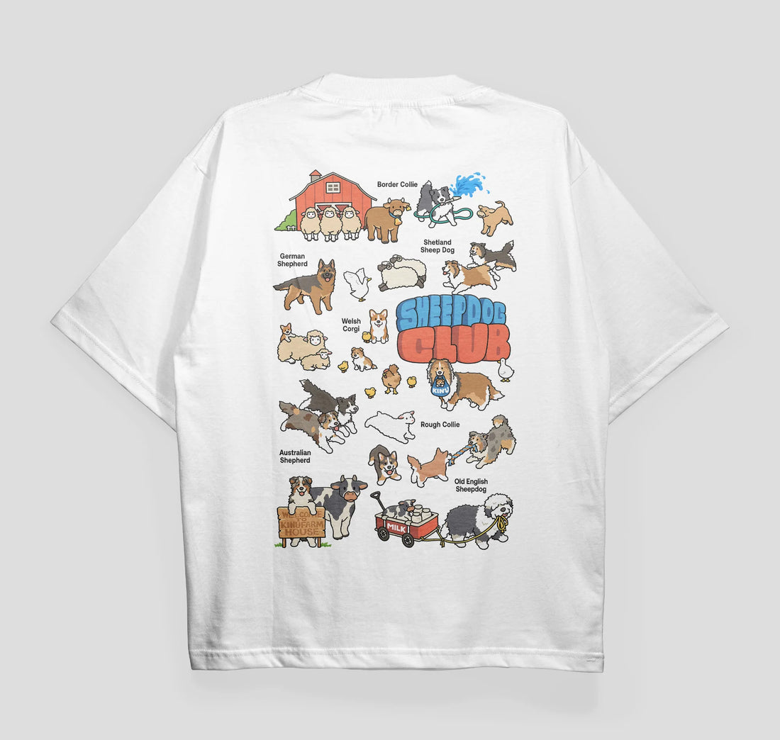 KINU Sheepdog Club T-shirt