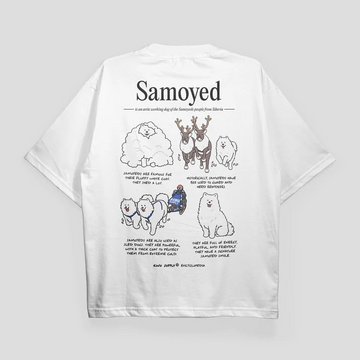 KINU Samoyed Encyclopedia T-shirt