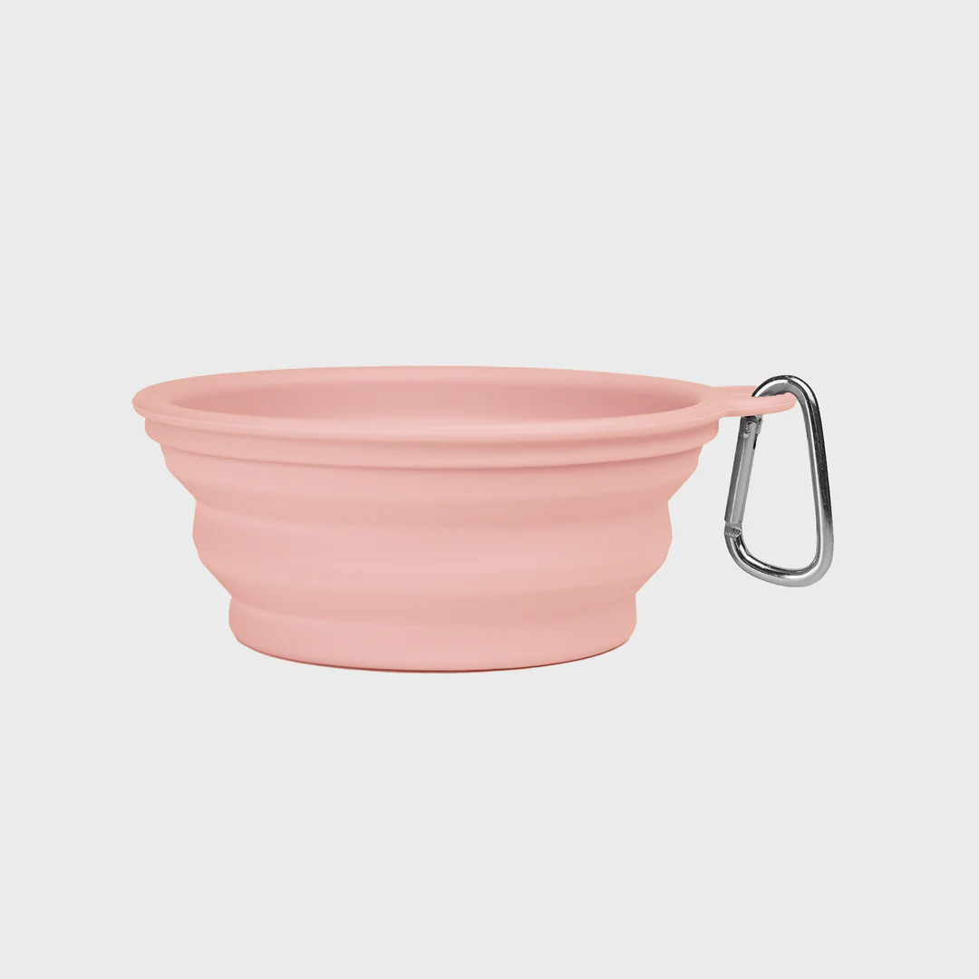 Fuzzy Folks On-The-Go Collapsible Water Bowl